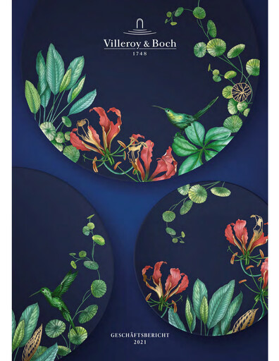 Miniature Villeroy & Boch Rapport annuel 2021