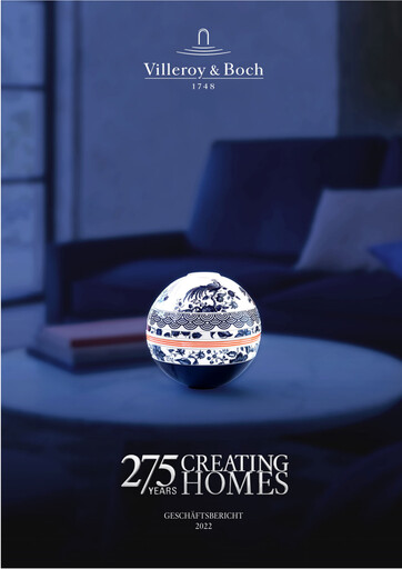Miniature Villeroy & Boch Rapport annuel 2022