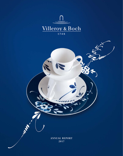 Miniature Villeroy & Boch Rapport annuel 2017