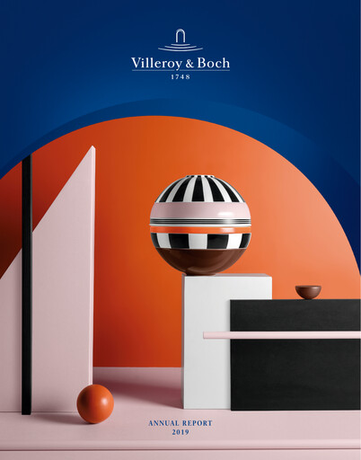 Miniature Villeroy & Boch Rapport annuel 2019