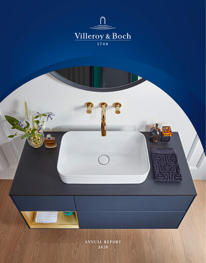 Miniature Villeroy & Boch Rapport annuel 2020