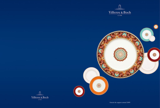 Miniature Villeroy & Boch Rapport annuel 2009