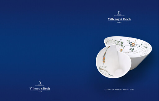 Miniature Villeroy & Boch Rapport annuel 2012