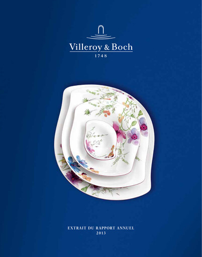 Miniature Villeroy & Boch Rapport annuel 2013