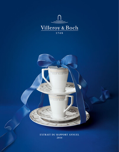 Miniature Villeroy & Boch Rapport annuel 2014