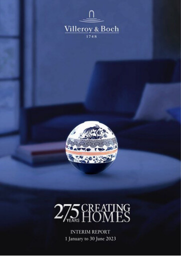 Thumbnail Villeroy & Boch Half-year Report 2023