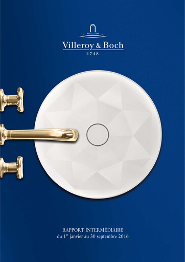 Thumbnail Villeroy & Boch Quarterly Report 2016-q3