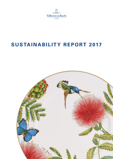 Thumbnail Villeroy & Boch Sustainability Report 2017