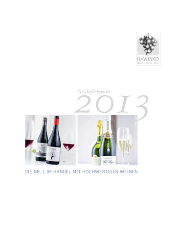 Thumbnail Hawesko Annual Report 2013