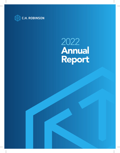 Thumbnail C. H. Robinson Annual Report 2022