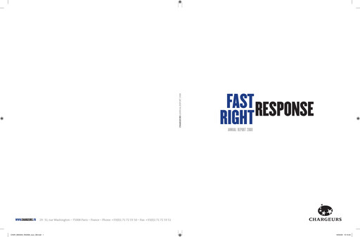 Thumbnail Chargeurs Annual Report 2008
