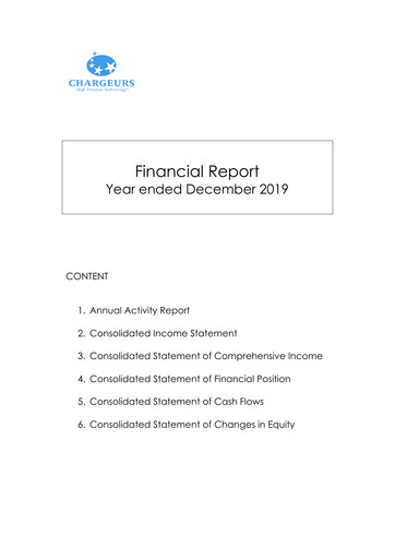 Vorschaubild Chargeurs Finanzbericht 2019