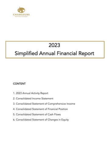 Vorschaubild Chargeurs Finanzbericht 2023