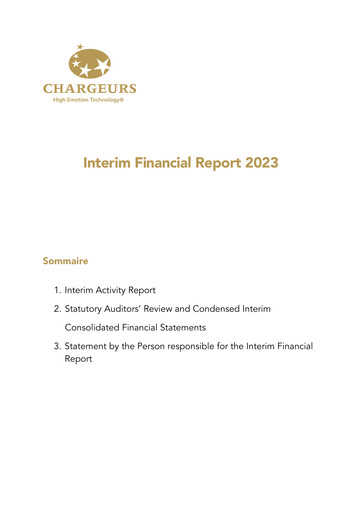 Vorschaubild Chargeurs Halbjahresbericht 2023-h1