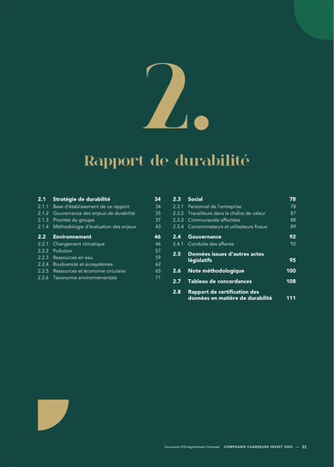 Thumbnail Chargeurs Sustainability Report 2025