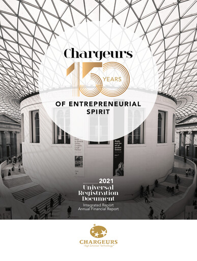 Thumbnail Chargeurs Universal Registration Document 2021