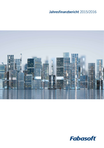 Thumbnail Fabasoft Financial Report 2015-2016