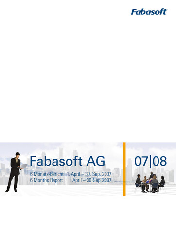 Thumbnail Fabasoft Half-year Report 2007-h1