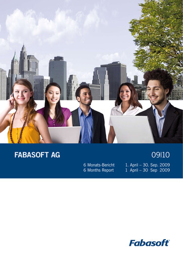 Thumbnail Fabasoft Half-year Report 2009-2010