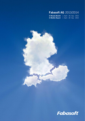 Thumbnail Fabasoft Half-year Report 2013-2014