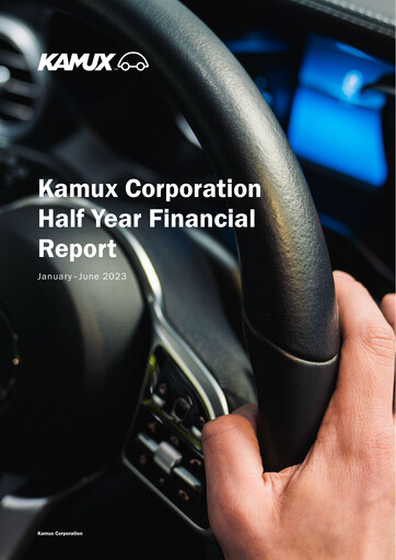 Thumbnail Kamux Half-year Report 2023-h1