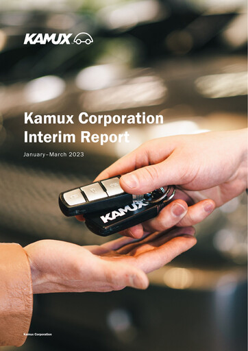 Thumbnail Kamux Quarterly Report 2023-q1
