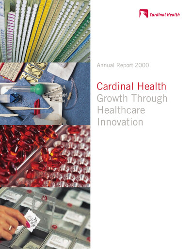 Thumbnail Cardinal Health Annual Report 2000
