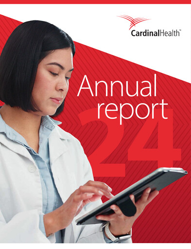 Thumbnail Cardinal Health Annual Report 2024