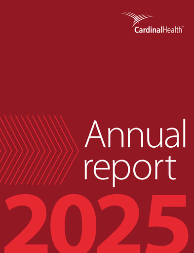 Thumbnail Cardinal Health Annual Report 2025