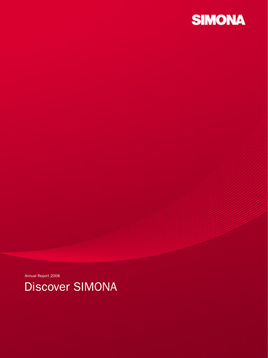Thumbnail Simona Annual Report 2008
