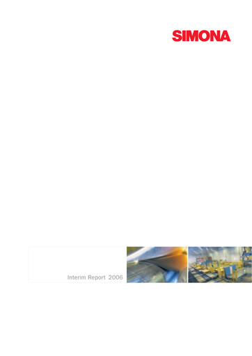 Thumbnail Simona Half-year Report 2006-h1