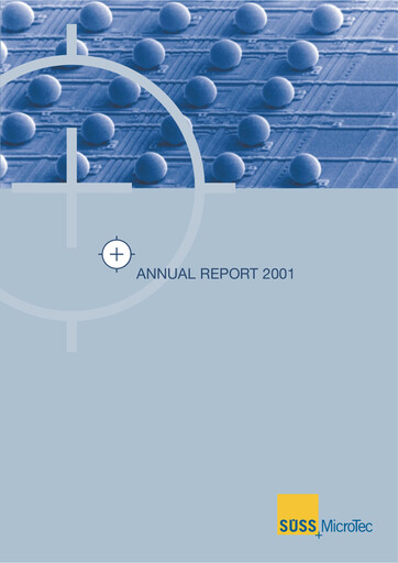 Thumbnail SÜSS MicroTec Annual Report 2001