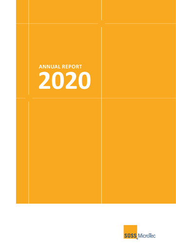 Thumbnail SÜSS MicroTec Annual Report 2020