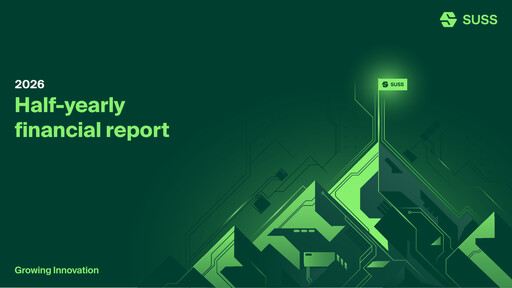 Thumbnail SÜSS MicroTec Half-year Report 2026-h1