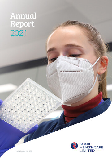 Thumbnail Sonic Healthcare Annual Report 2021