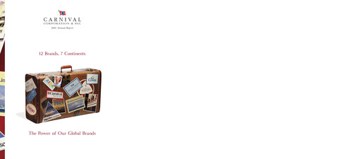 Thumbnail Carnival Corporation Annual Report 2005