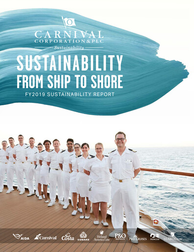 Thumbnail Carnival Corporation Sustainability Report 2019
