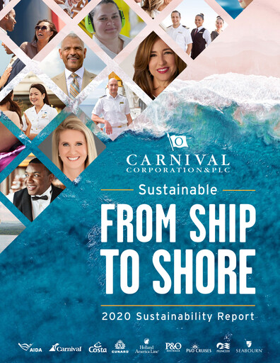 Thumbnail Carnival Corporation Sustainability Report 2020