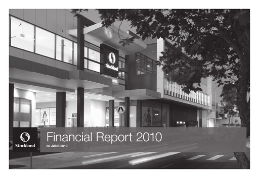 Thumbnail Stockland Financial Report fy2010