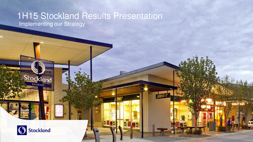 Thumbnail Stockland Half-year Report fy2015-h1
