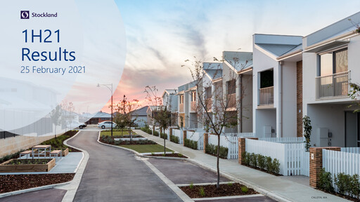 Thumbnail Stockland Half-year Report fy2021-h1