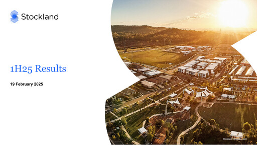 Thumbnail Stockland Half-year Report fy2025-h1