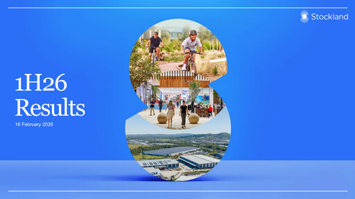Thumbnail Stockland Half-year Report fy2026-h1