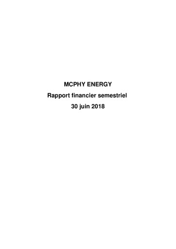 Thumbnail McPhy Energy Half-year Report 2018-h1