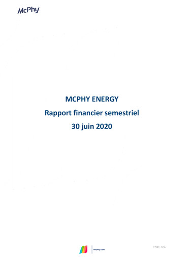 Thumbnail McPhy Energy Half-year Report 2020-h1
