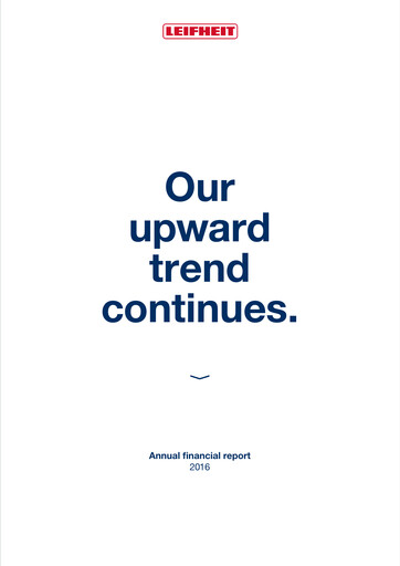Thumbnail Leifheit Annual Report 2016