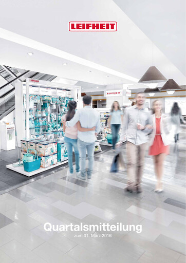 Miniature Leifheit Rapport trimestriel 2016-q1