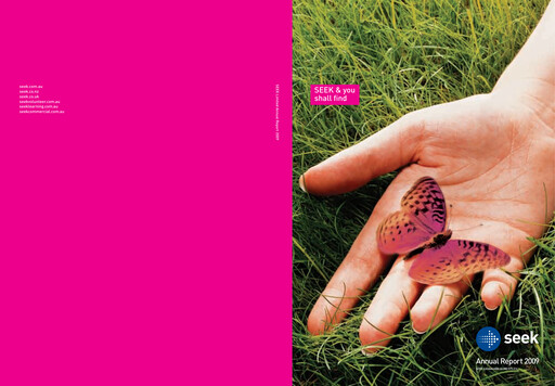 Vorschaubild Seek Limited
 Jahresbericht 2009