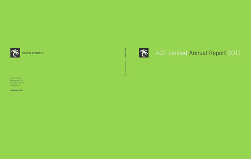 Thumbnail Chubb Annual Report 2011