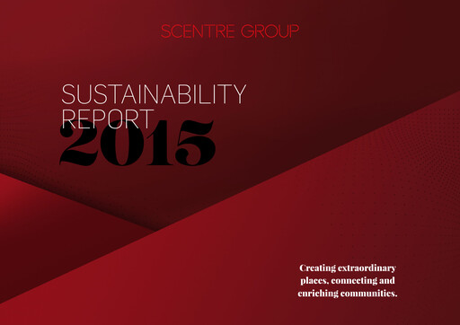 Thumbnail Scentre Group Sustainability Report 2015
